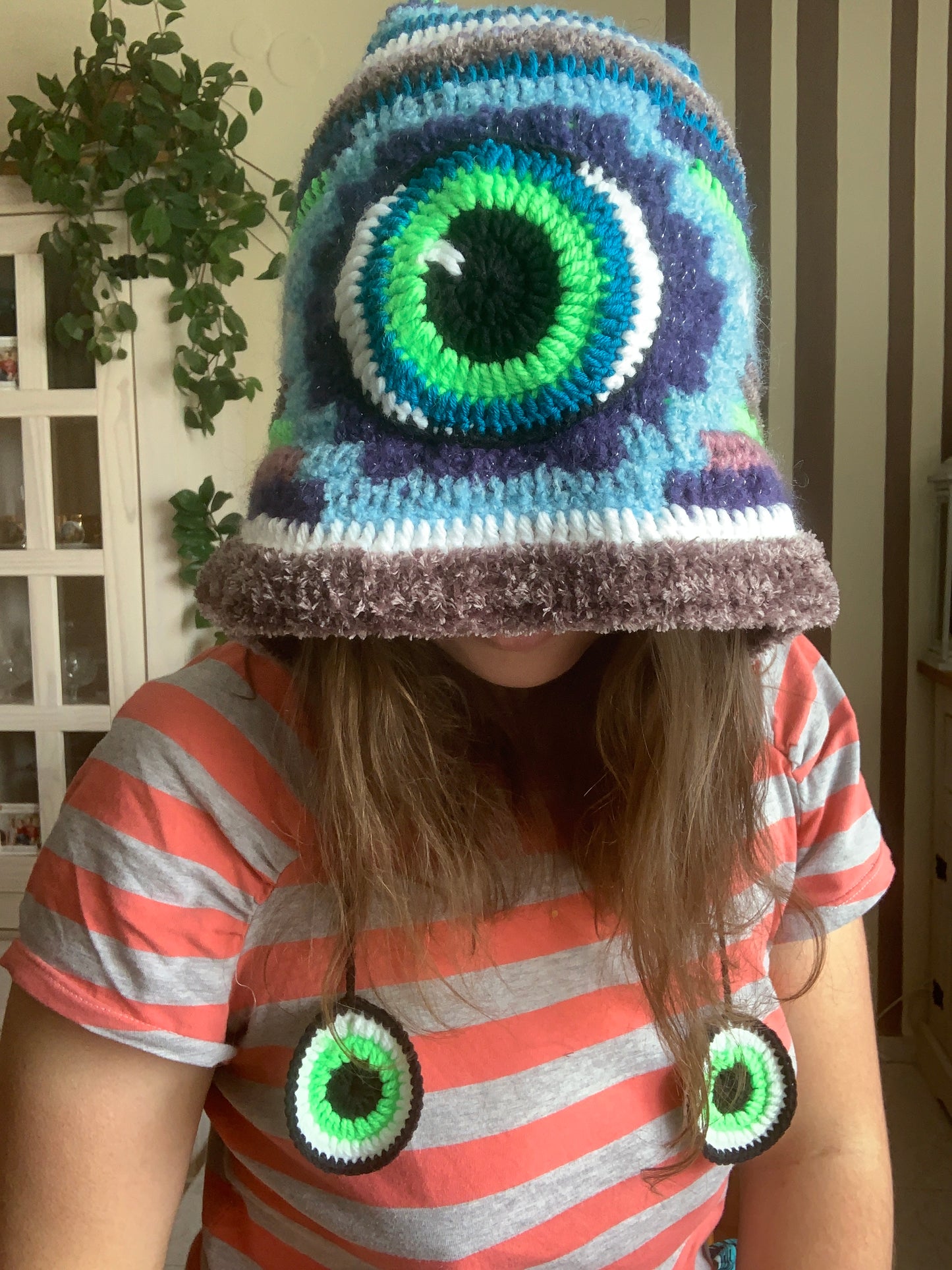 !POPULAR! Crochet Third Eye Hat