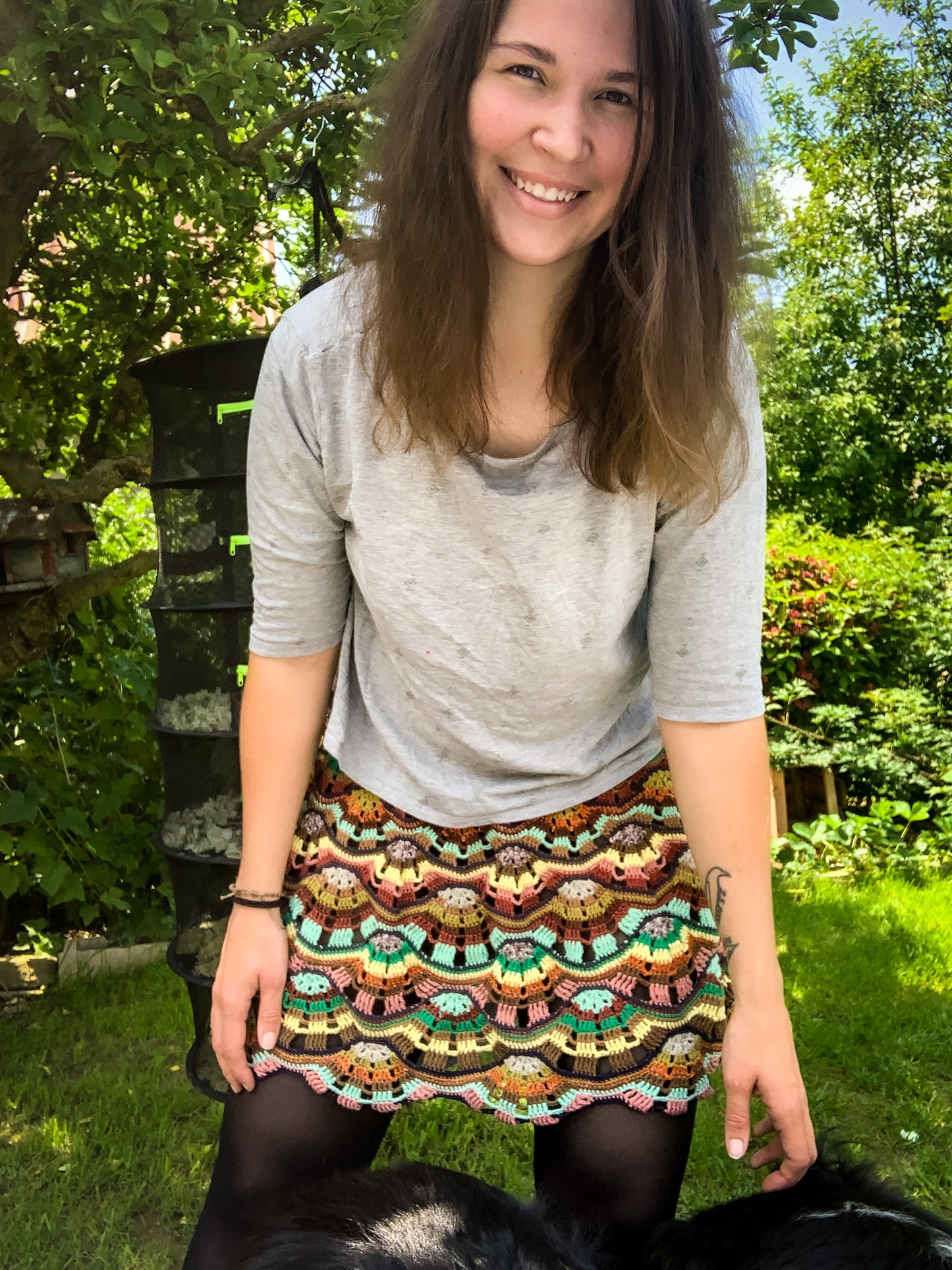 Crochet Owl Skirt