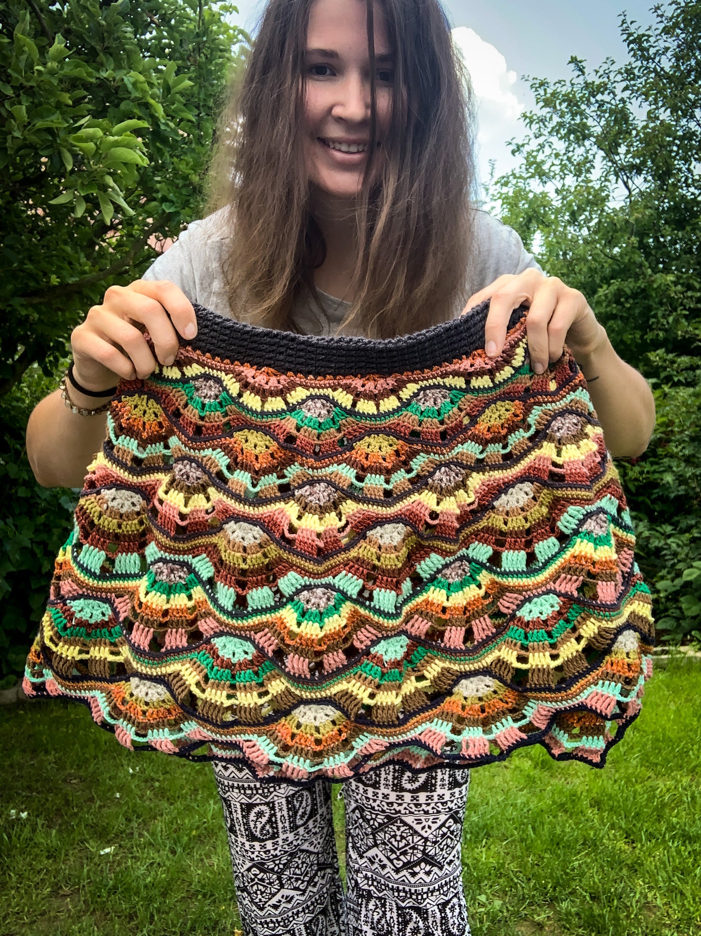 Crochet Owl Skirt