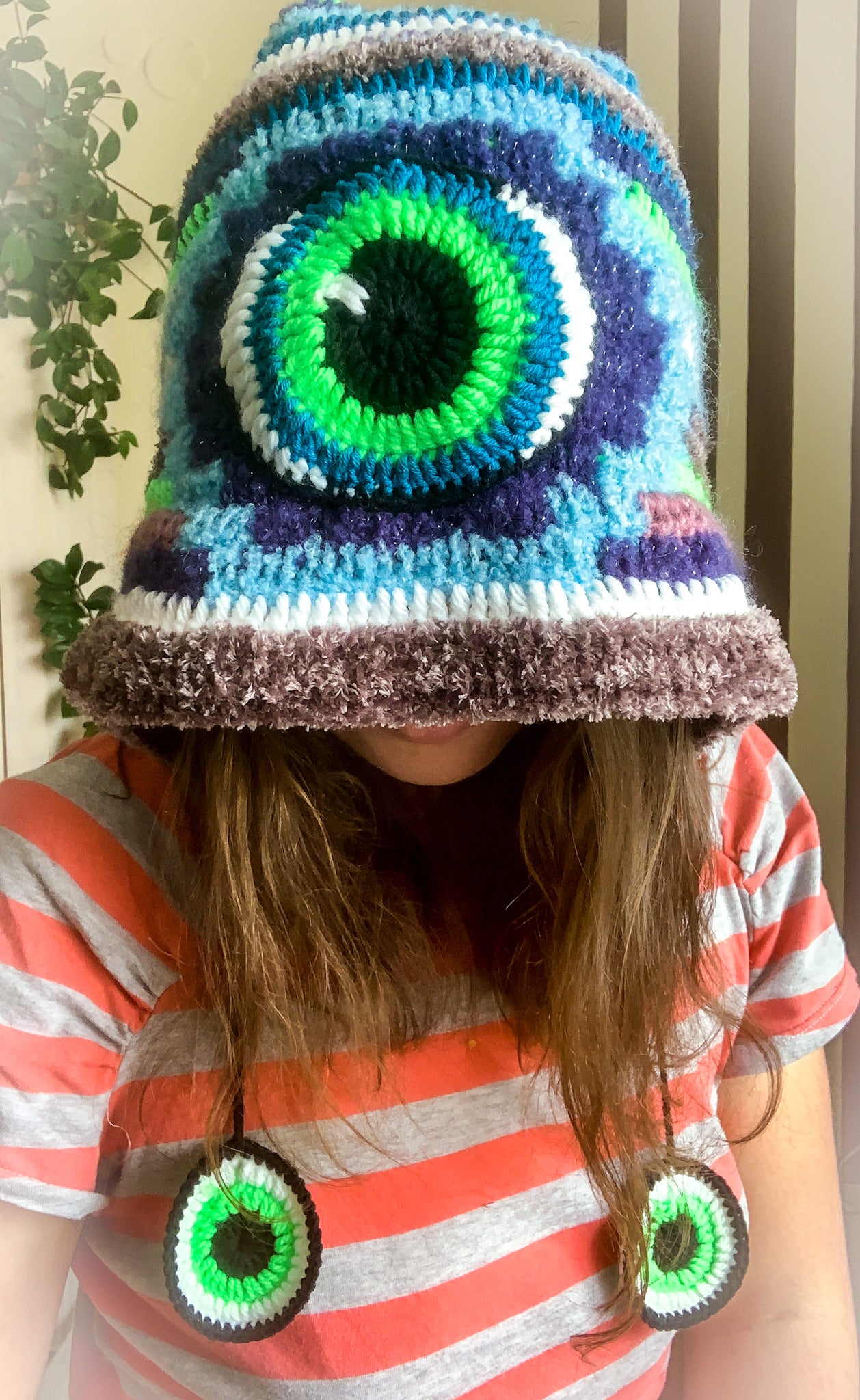 !POPULAR! Crochet Third Eye Hat