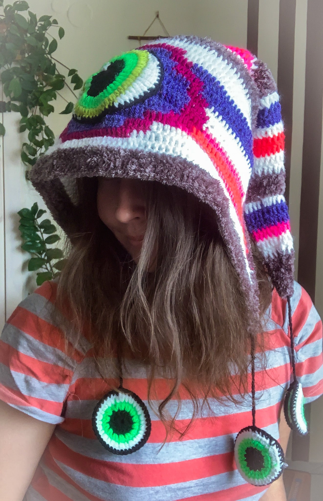 !POPULAR! Crochet Third Eye Hat