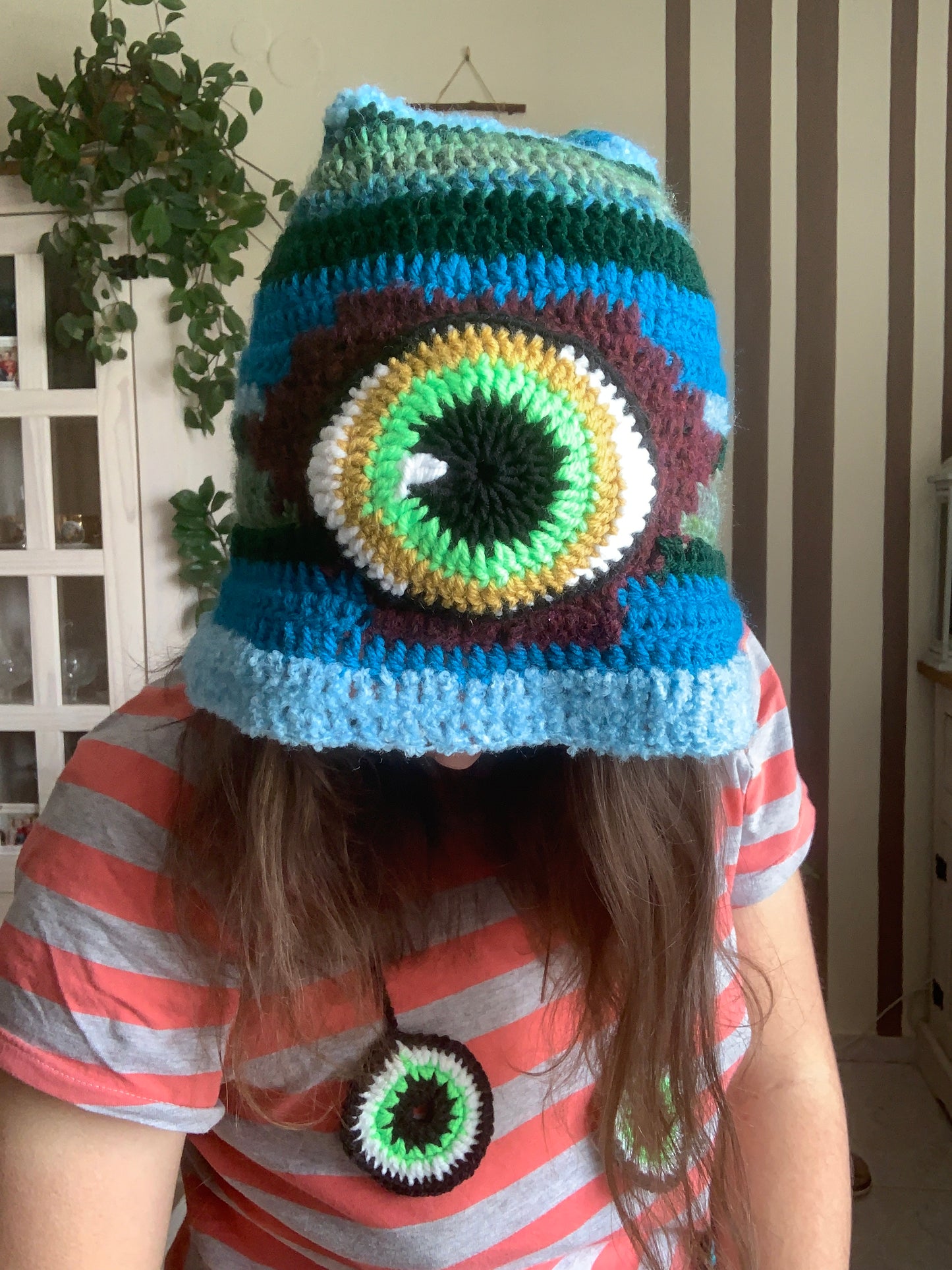 !POPULAR! Crochet Third Eye Hat