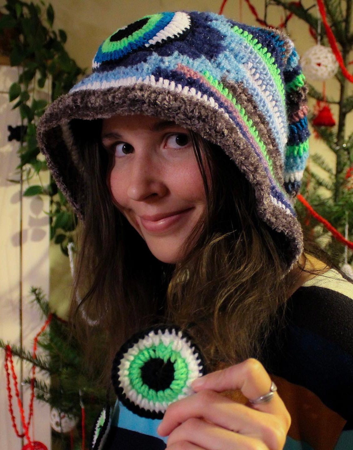 !POPULAR! Crochet Third Eye Hat