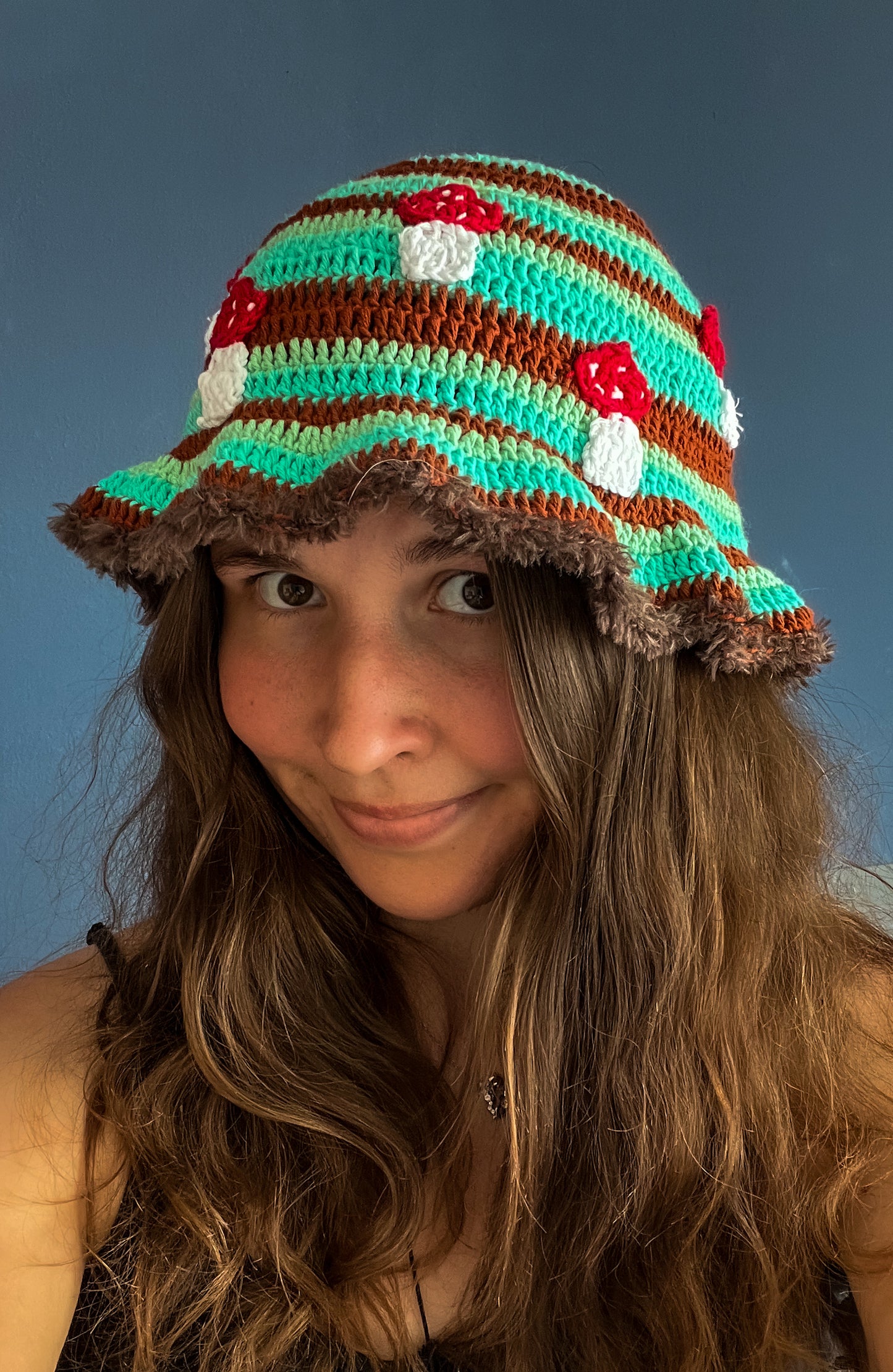 Crochet Mushroom Bucket Hat - AVAILABLE NOW