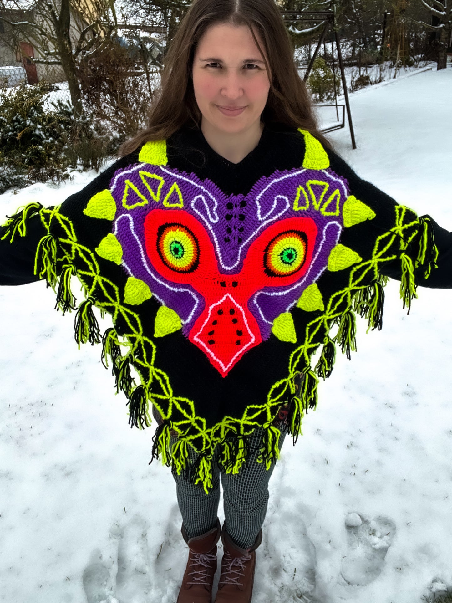 !NEW! Crochet Majora’s Mask Poncho - MADE TO ORDER