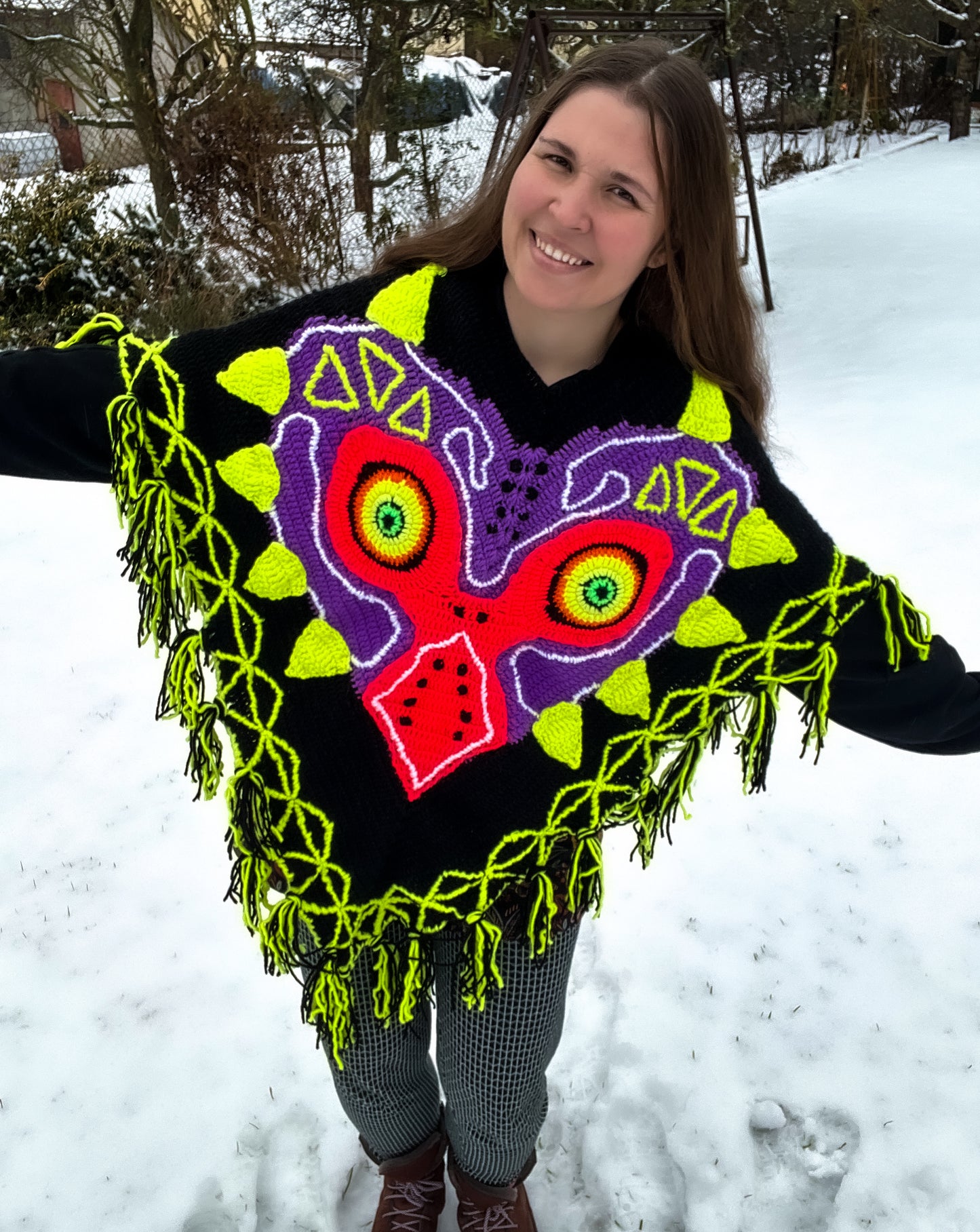 !NEW! Crochet Majora’s Mask Poncho - MADE TO ORDER