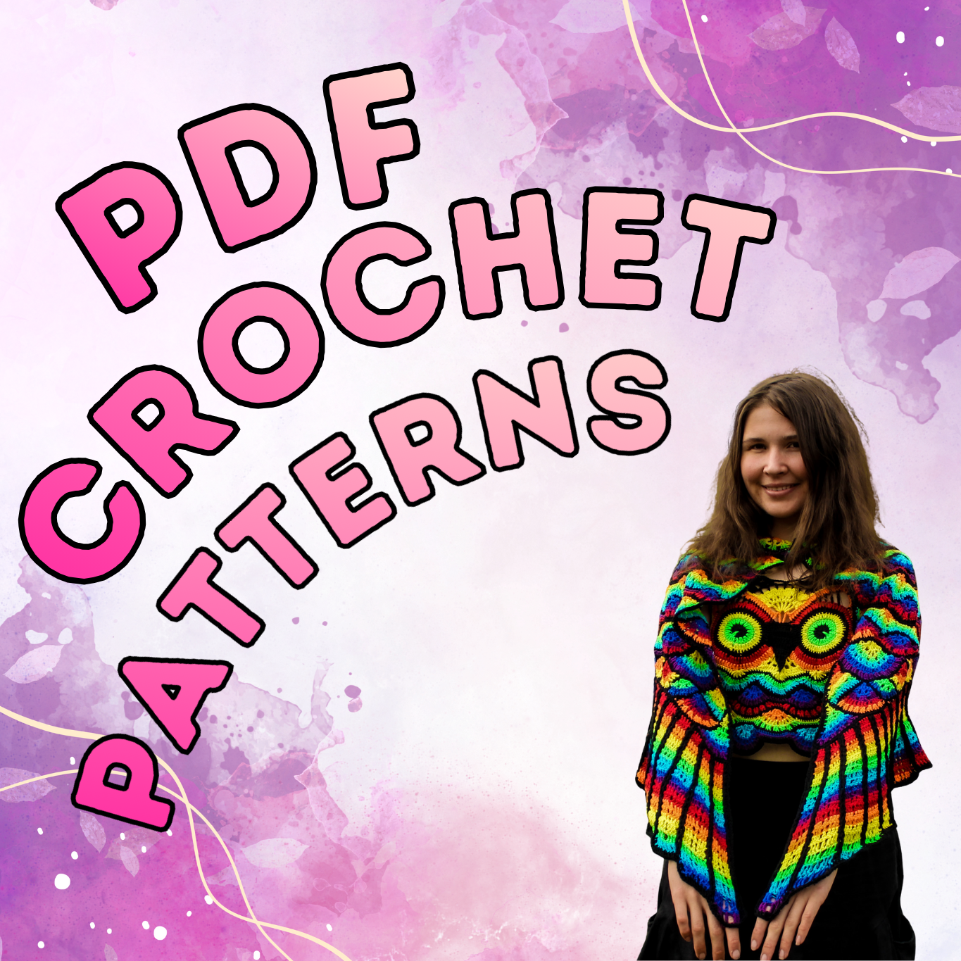 PDF Crochet Patterns – Creative Panda Creature
