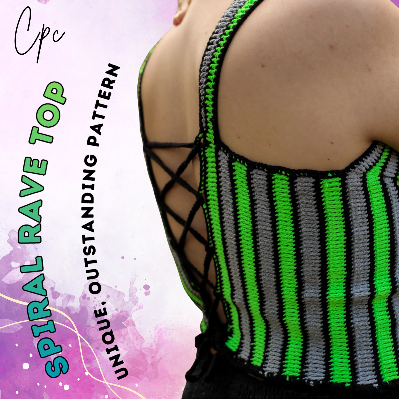 Spiral Rave Top