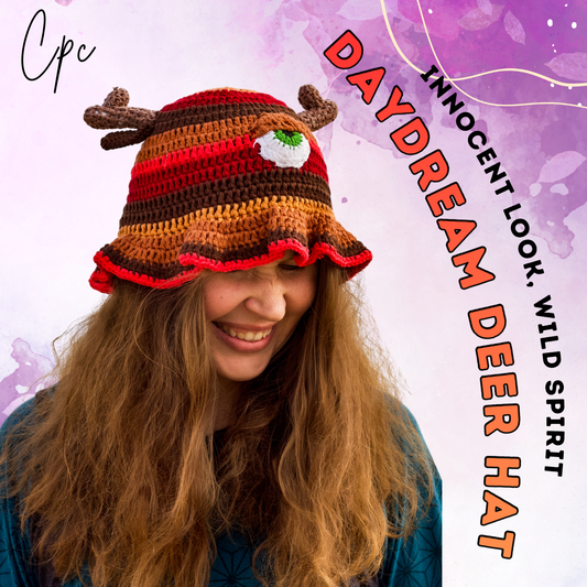 Crochet Deer Hat - AVAILABLE NOW