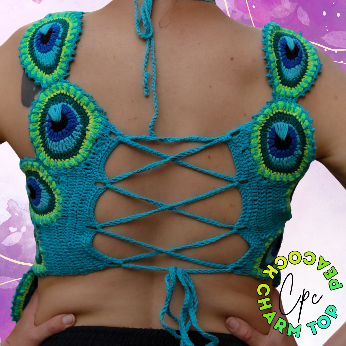 Peacock Charm Top