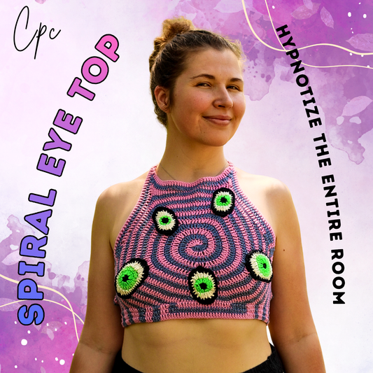 Spiral Eye Top