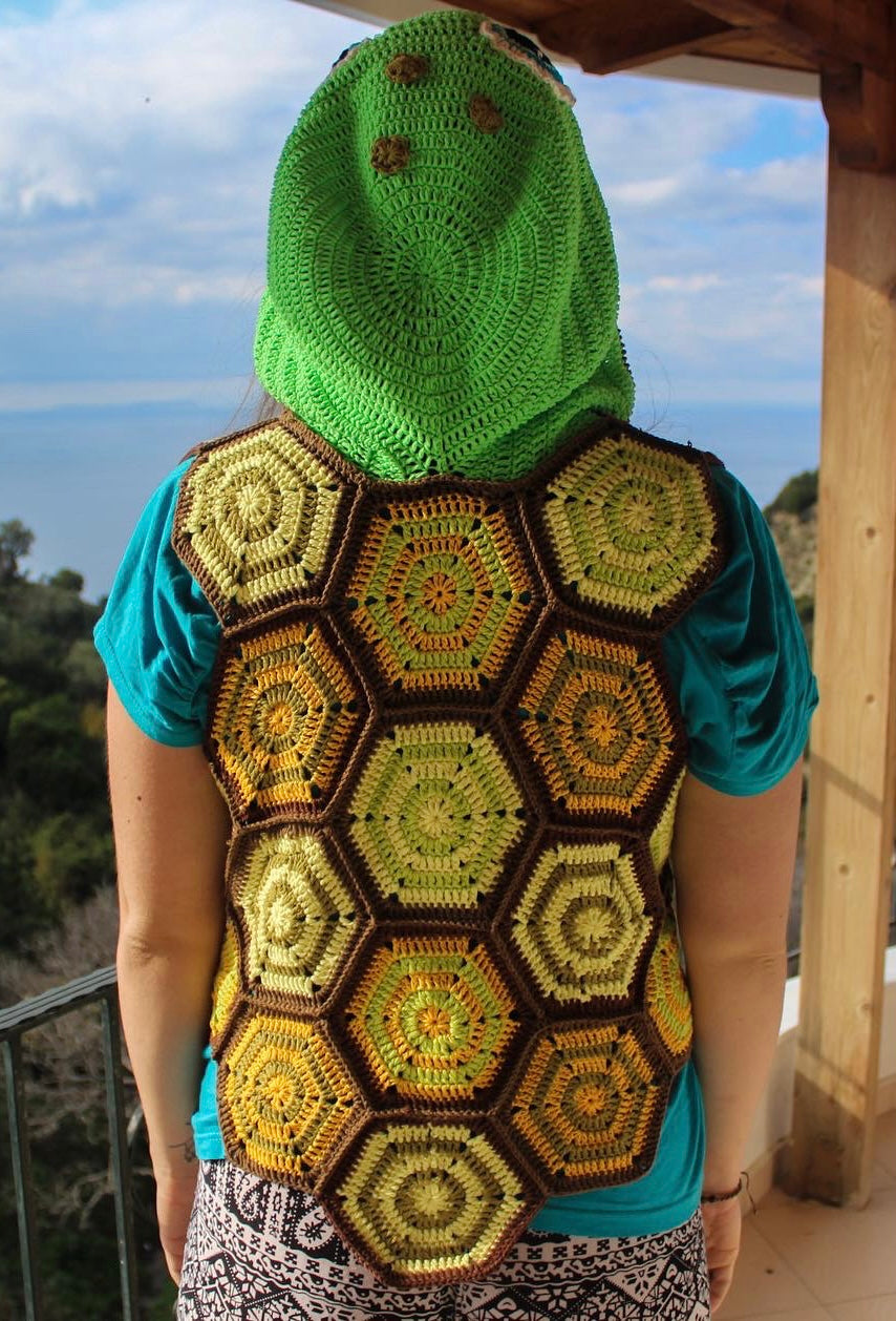 Crochet Turtle Vest