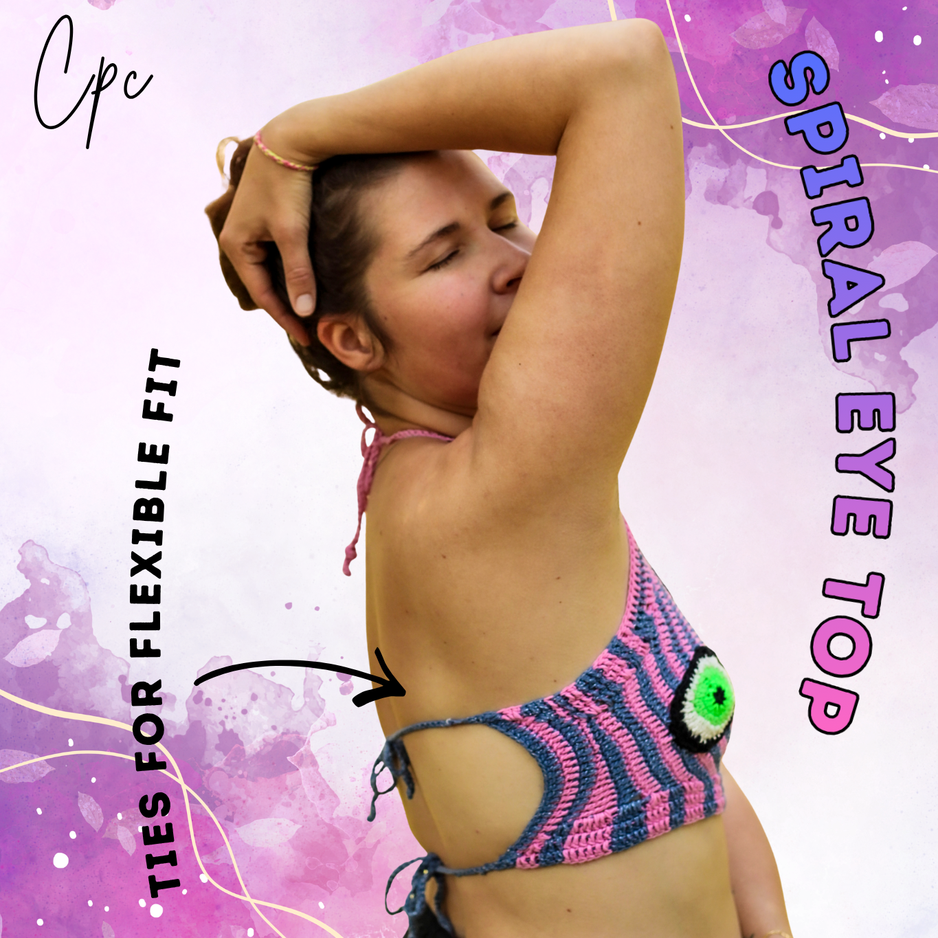 Spiral Eye Top