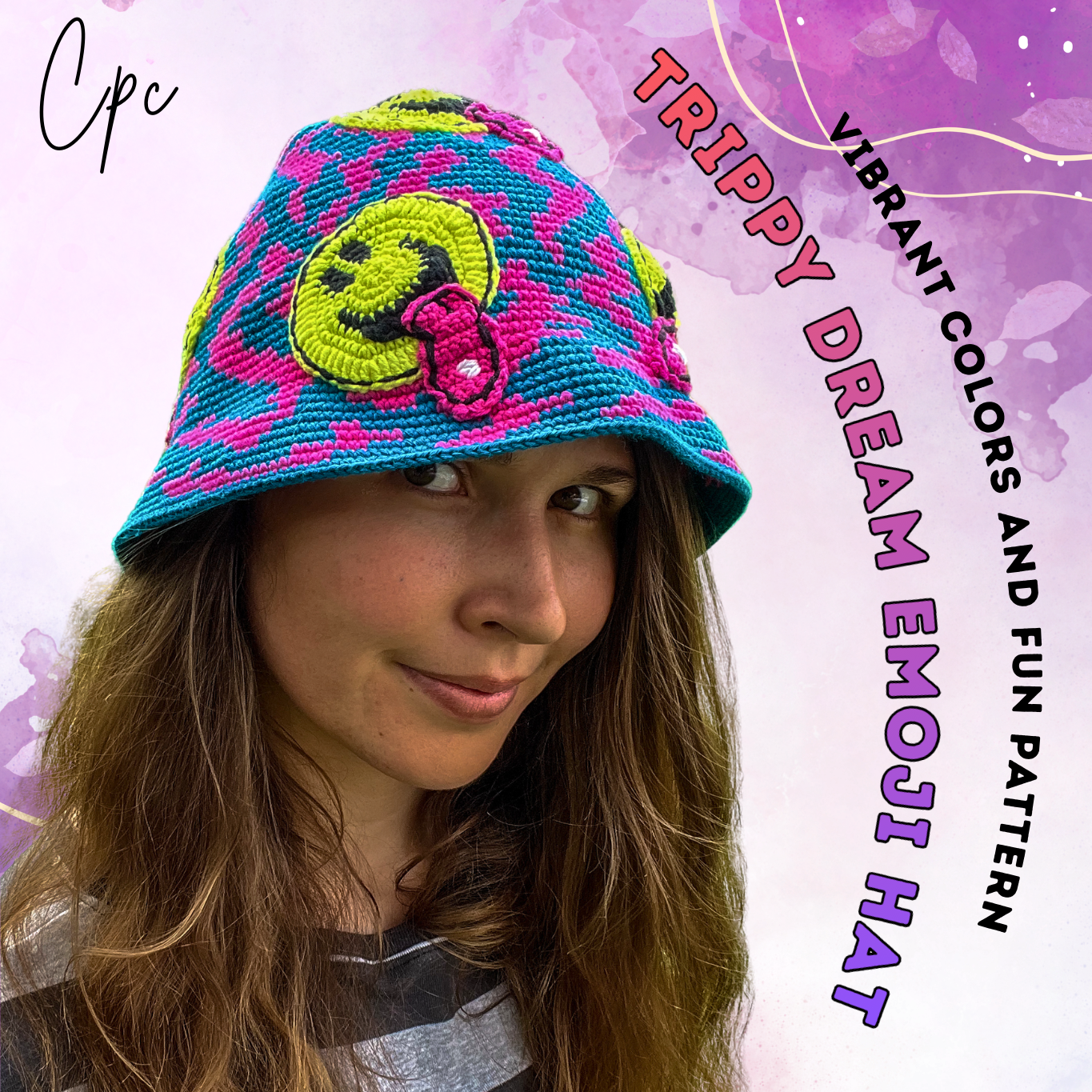 Trippy Dream Emoji Bucket Hat
