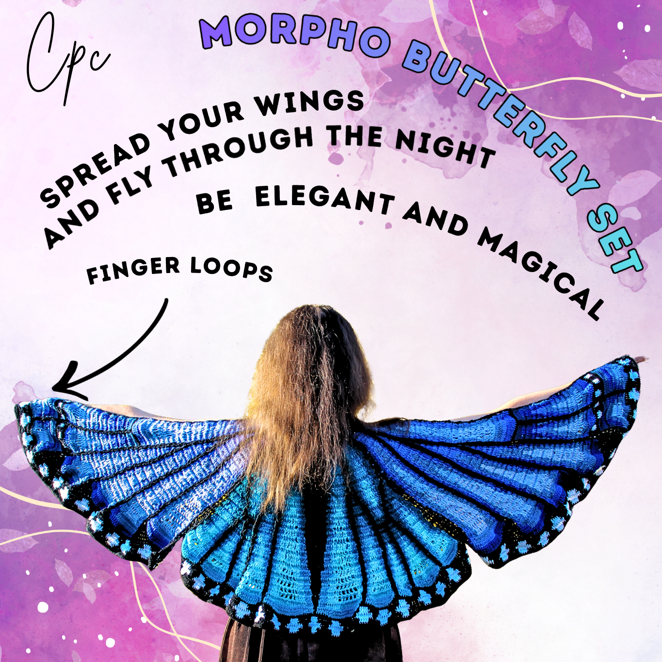 Morpho Butterfly set