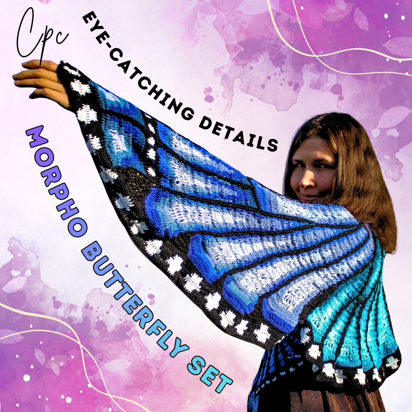 Morpho Butterfly set