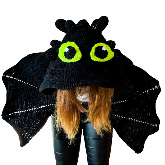 Crochet Toothless Cape - AVAILABLE NOW