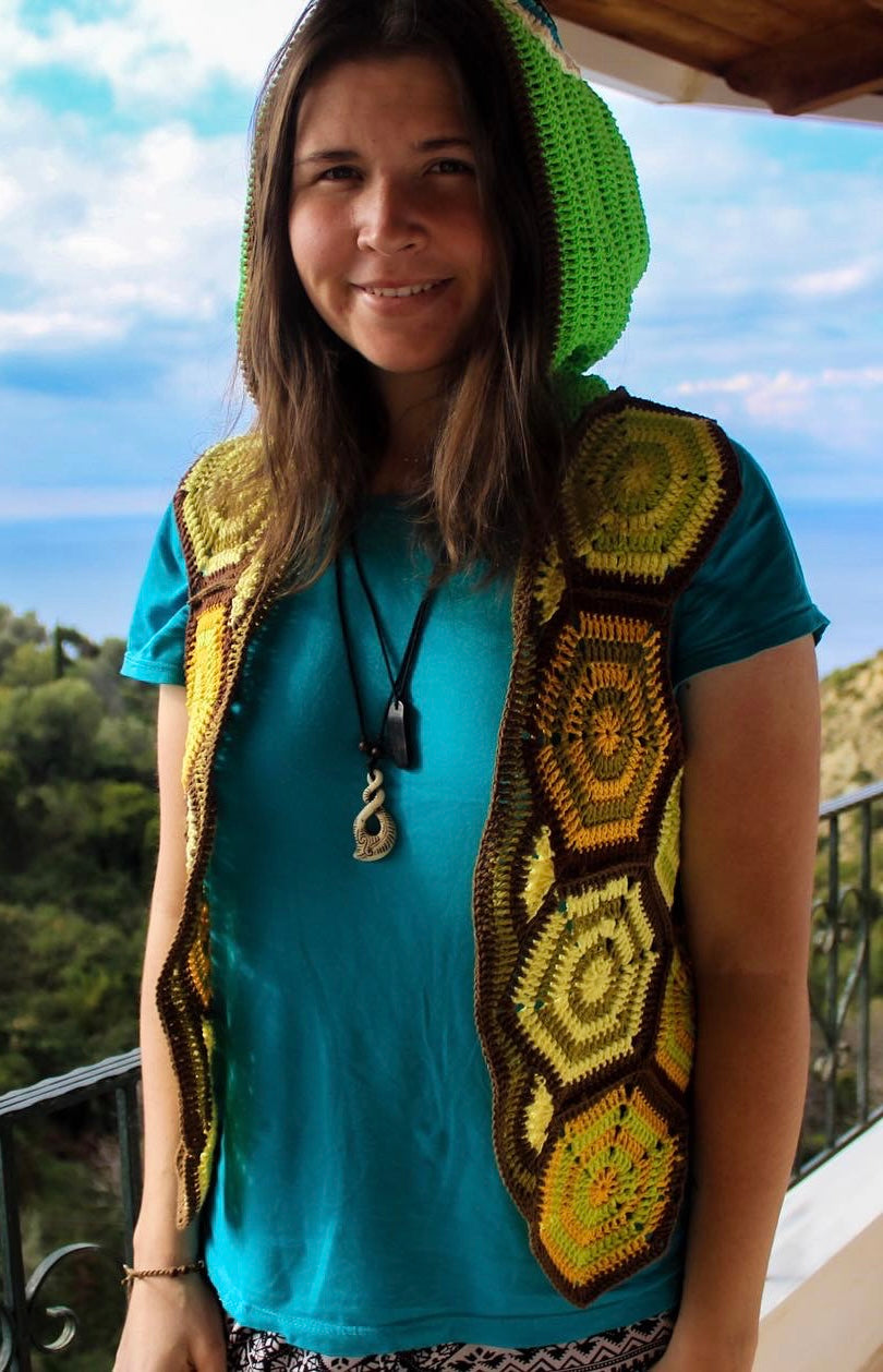 Crochet Turtle Vest