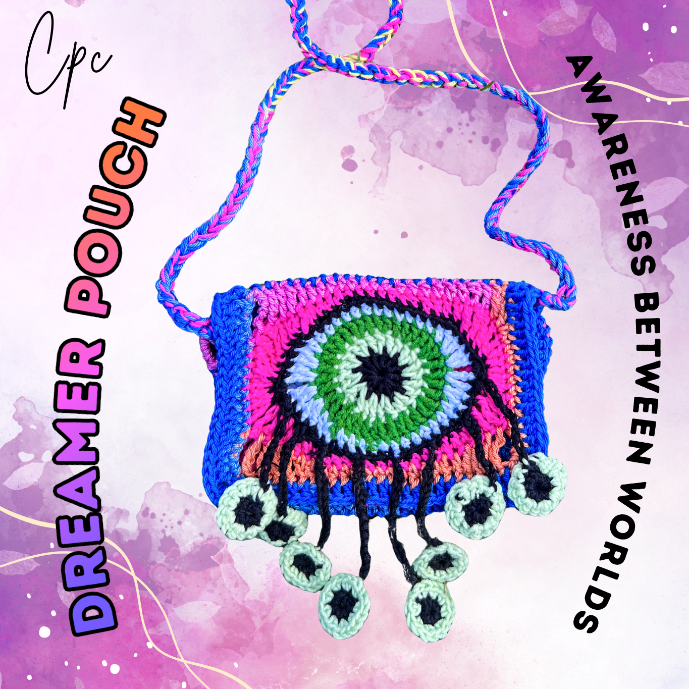 !POPULAR! Crochet Third Eye Pouches - AVAILABLE NOW