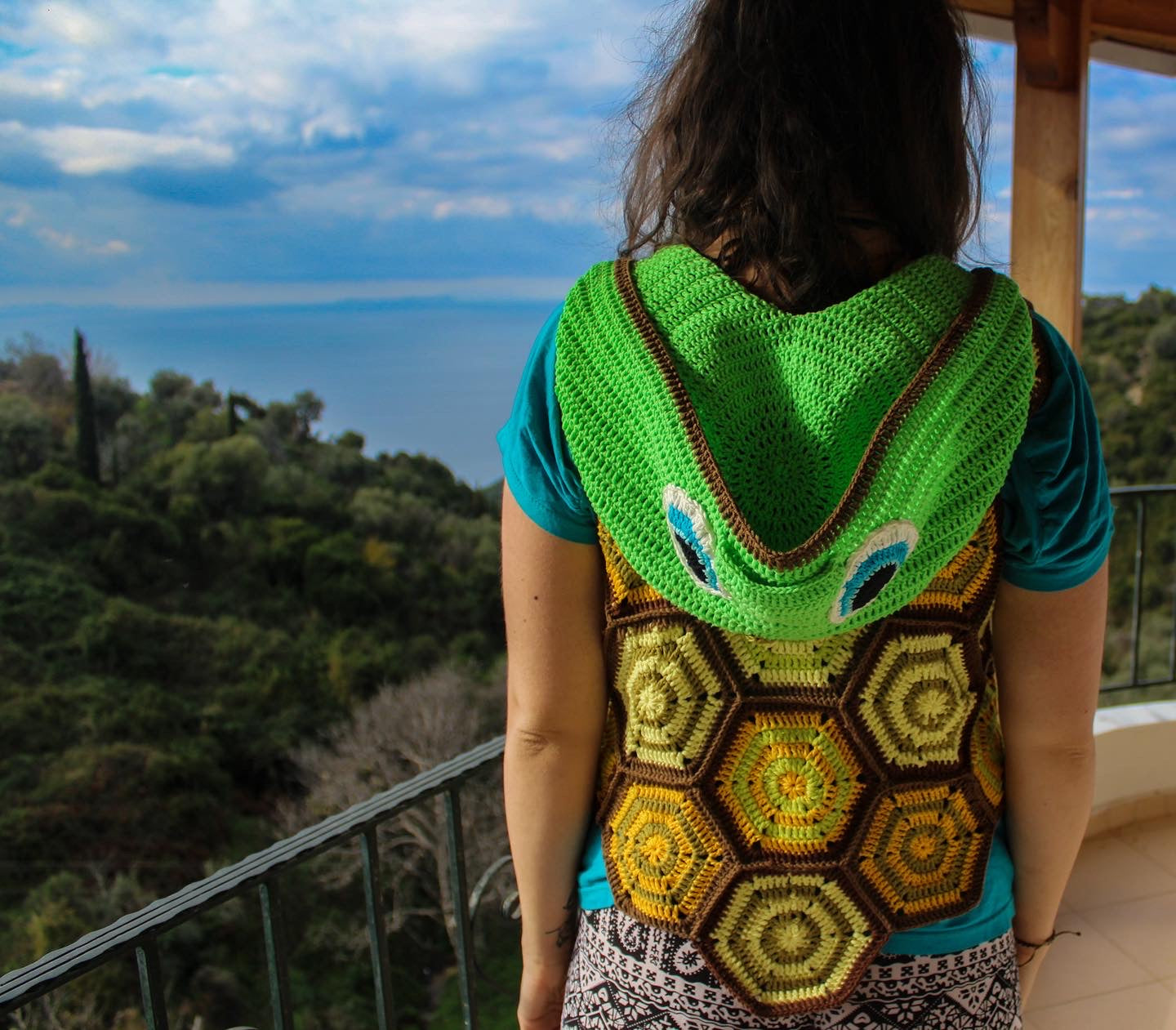 Crochet Turtle Vest