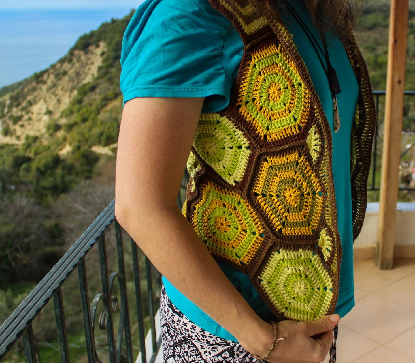 Crochet Turtle Vest