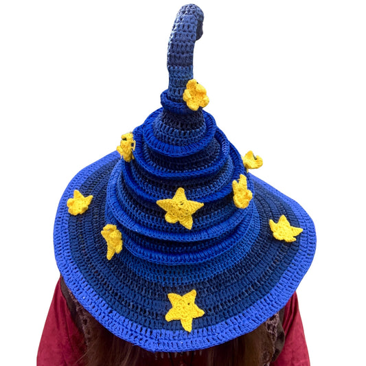 Crochet Wizard Hat - MADE TO ORDER