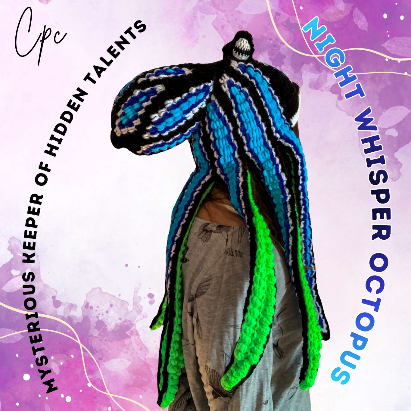 !POPULAR! Crochet Octopus Hat - MADE TO ORDER