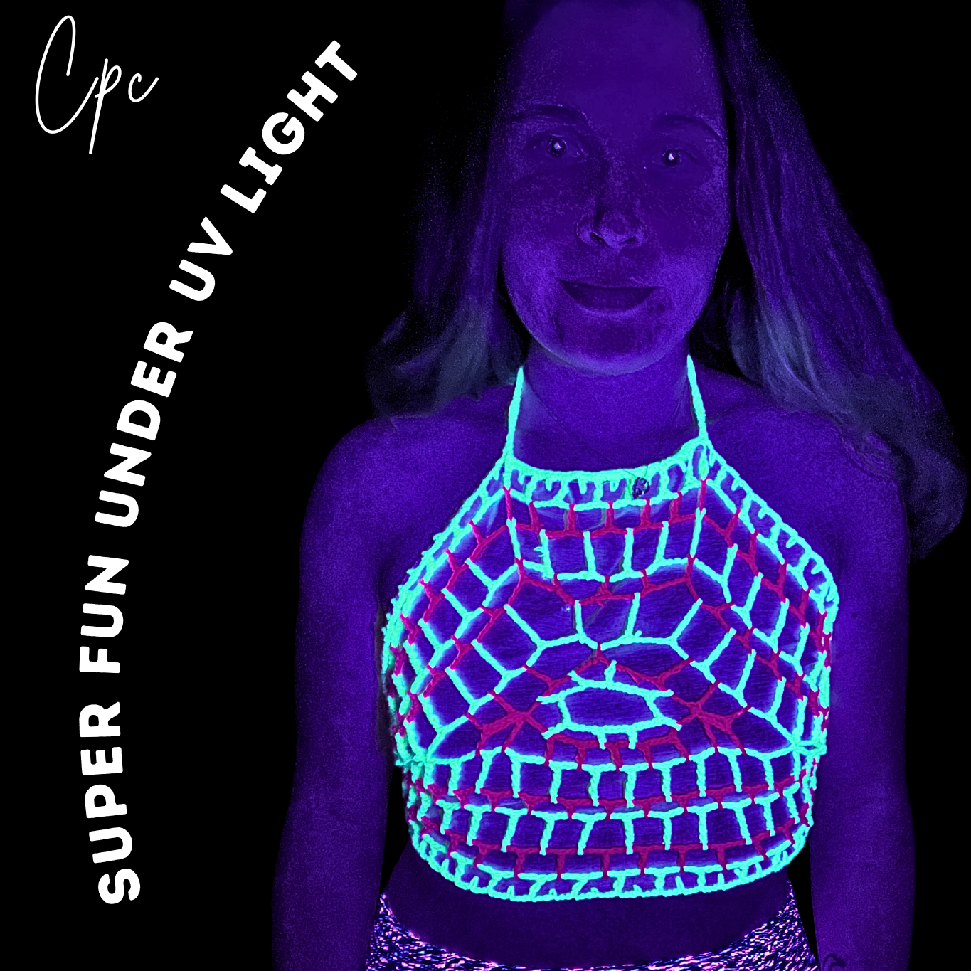 !Linen & crochet! Neon Bloom Top - AVAILABLE NOW