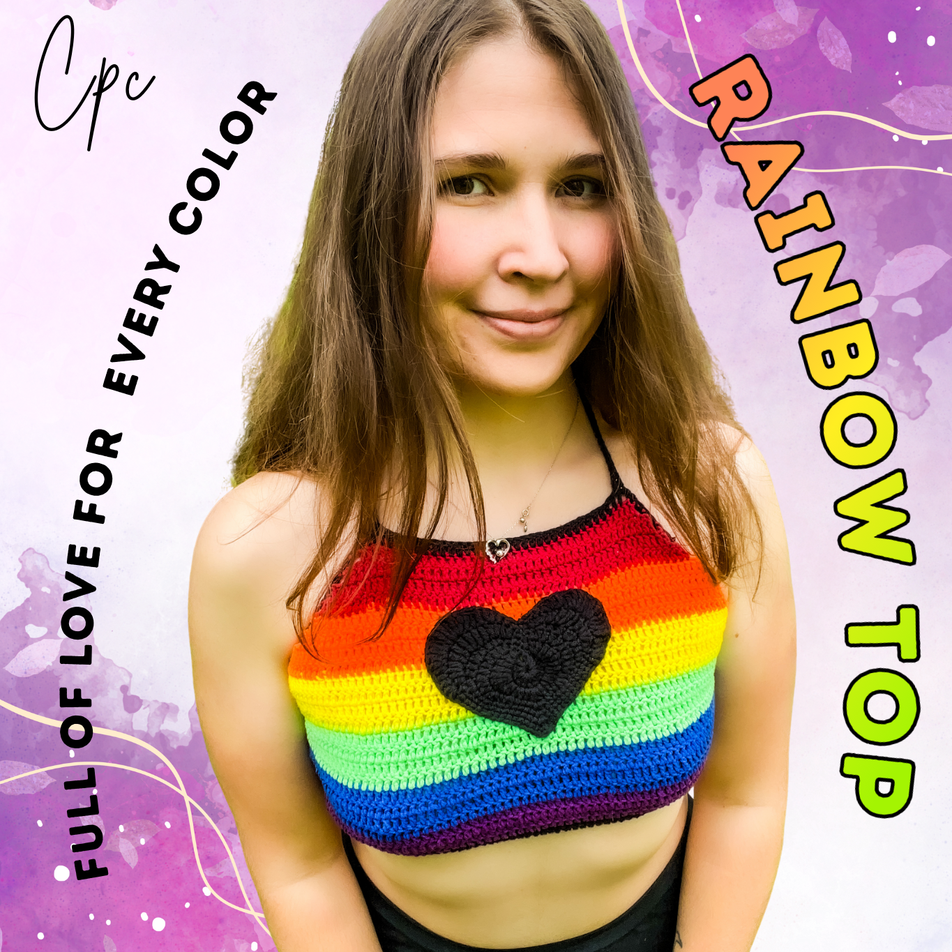 !POPULAR! Crochet Rainbow Top - MADE TO ORDER