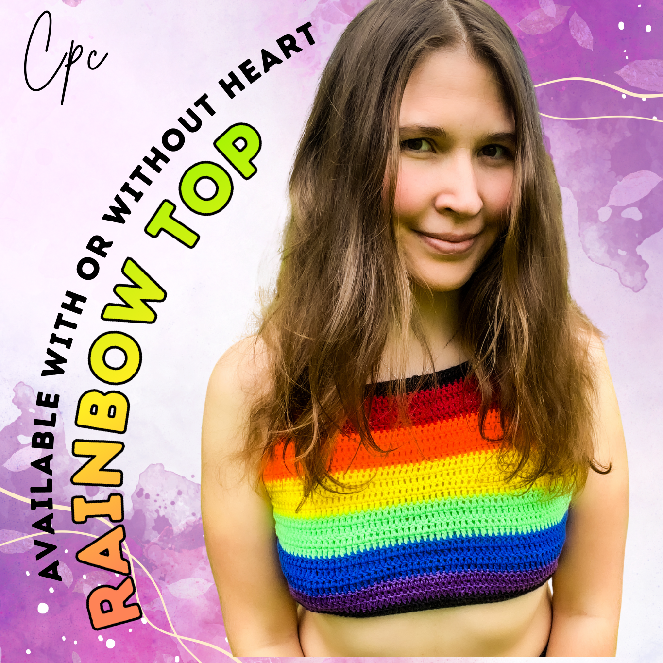 !POPULAR! Crochet Rainbow Top - MADE TO ORDER