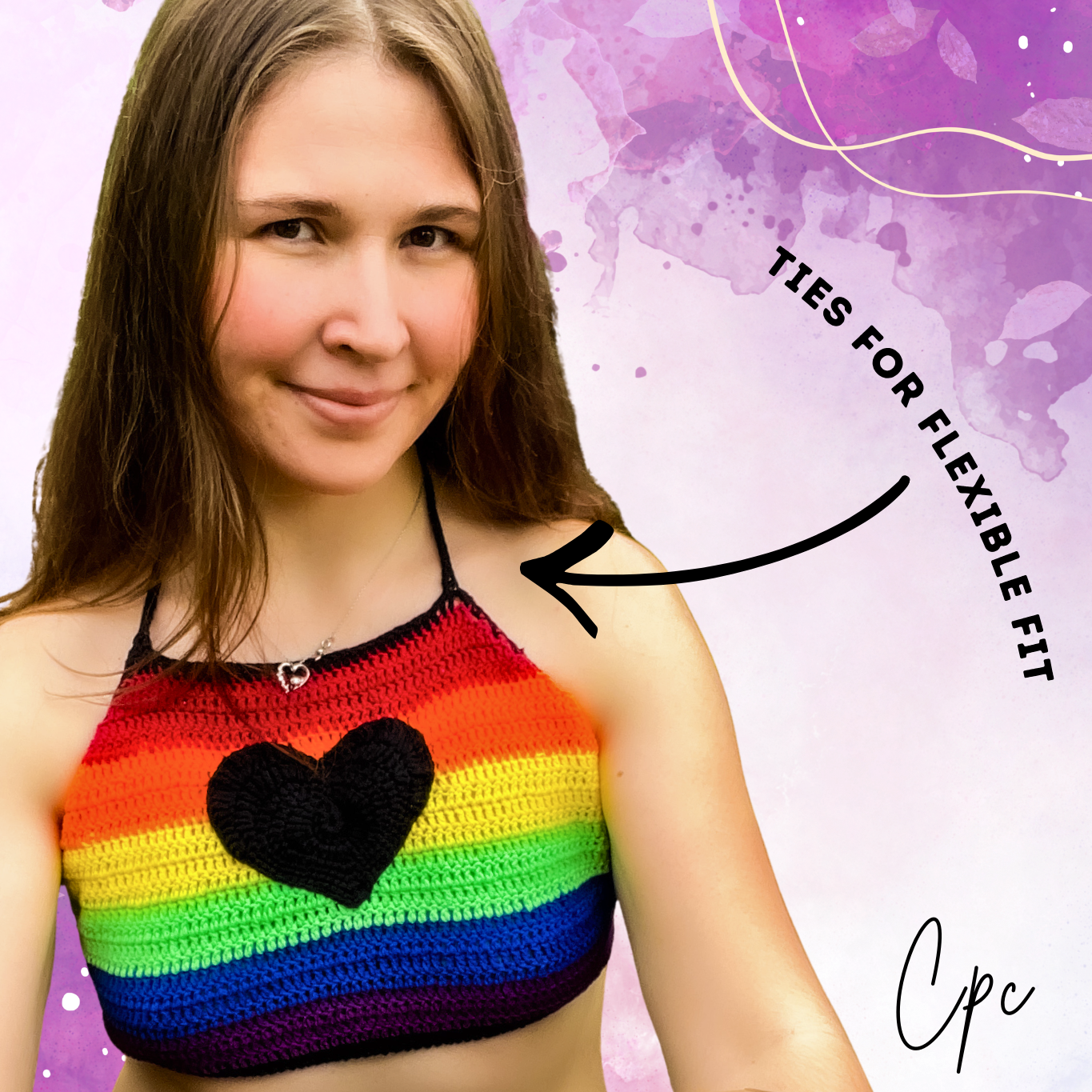 !POPULAR! Crochet Rainbow Top - MADE TO ORDER